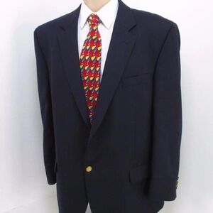 Men’s Joseph & Feiss Classic Fit 2-Button Blazer NAVY 40R